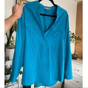 Turquoise Blouse